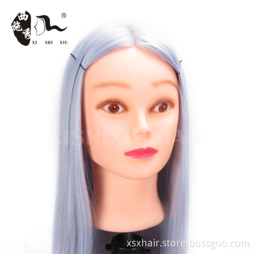 fashionable styles not 100% human hair training doll head wholesale for training school
